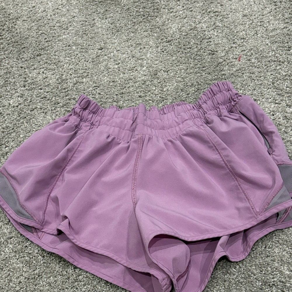 Lululemon Athletica Lavender Athletic Shorts